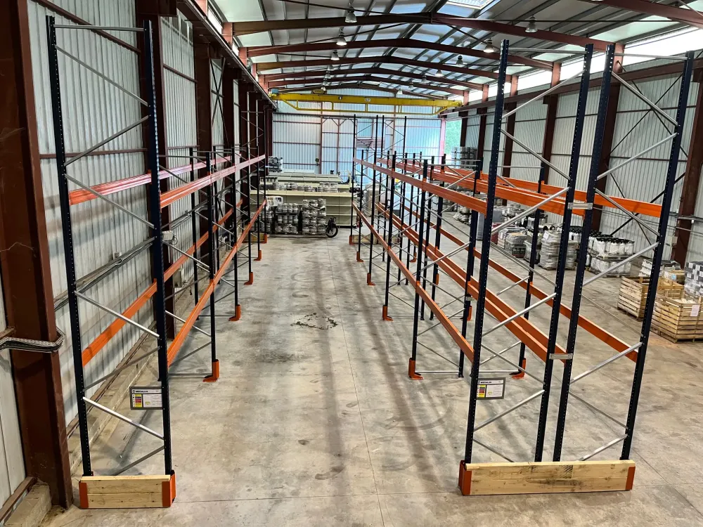 rack à palettes à Sébazac-Concourès